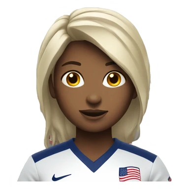 USA woman soccer sticker