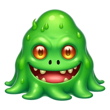 Slime monstre sticker