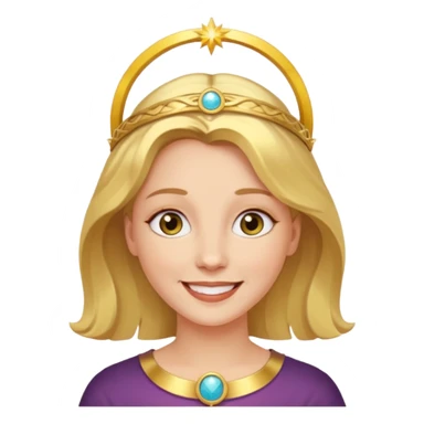 Rhonda McGibbon with halo sticker