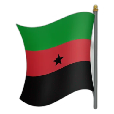 Flag of Libya  sticker