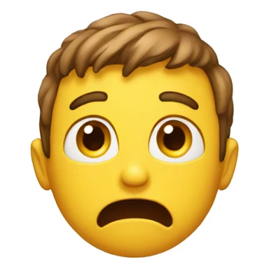 Amazed emoji sticker