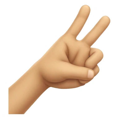 hand with only the thumb and the little finger up sticker