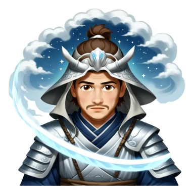 Moonlit Samurai sticker