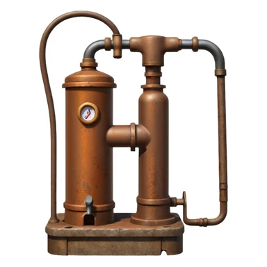 village hand pump sticker