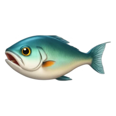 burguer fish sticker