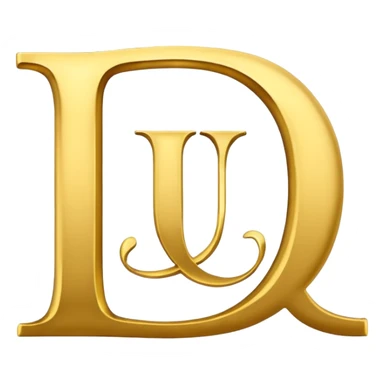 emoji of text "LUX" in times new roman font sticker
