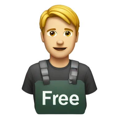 "free todd" sign sticker