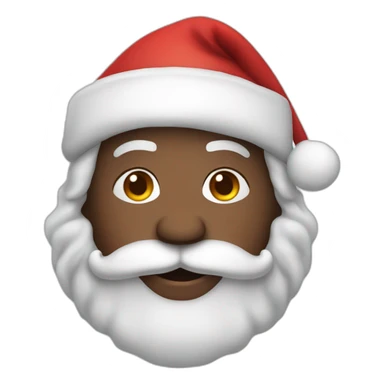 Afro-Cuban-Santa-Klaus sticker