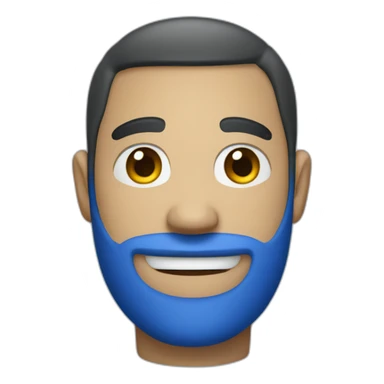 Apple iphone 12 Blue ios style sticker