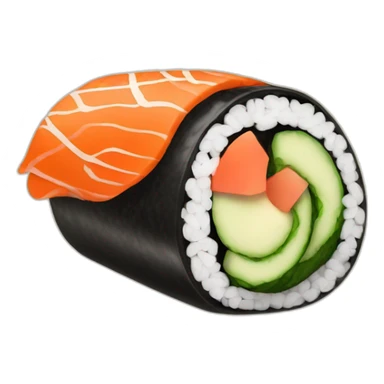 sushi roll sticker
