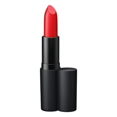 lip stick black sticker