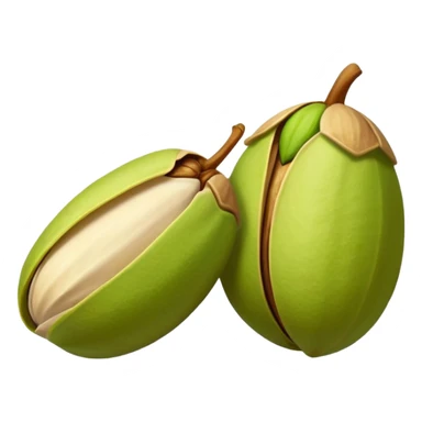 raw pistachio with shell, natural and organic sticker