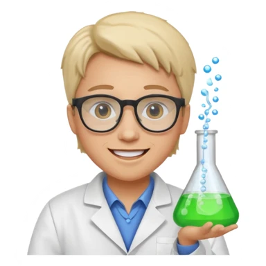 un chimist vesel sticker