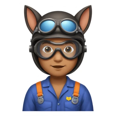 Bat mechanic sticker