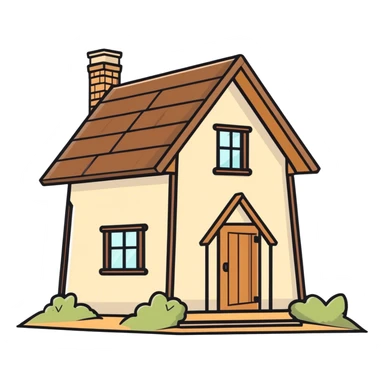 Small scout hut sticker