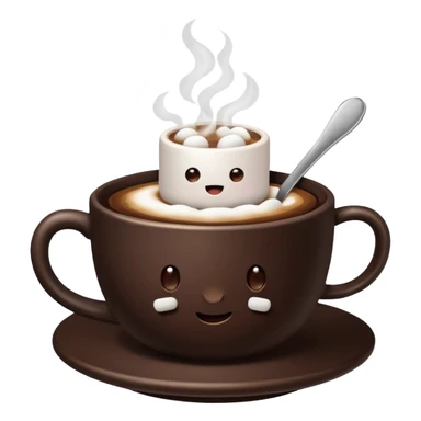 un cafe con malbabiscos sticker