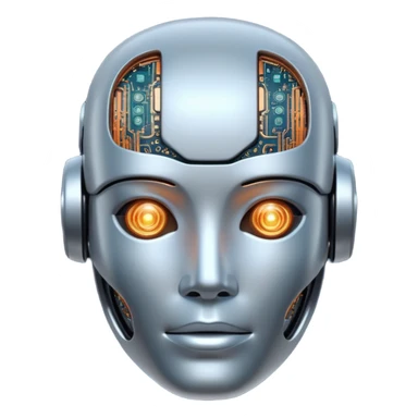 I need an emoji for Slack that ilustrates Artificial Intelligence (AI) si I can flag/tag pull requests and messages that are generated with AI for colleagues to know that they need to pay attention !
What is most descriptive for AI pull request ?

Make it animated and as large as possible  sticker