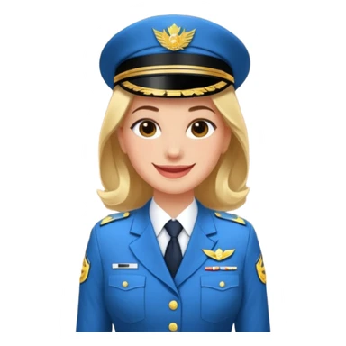 Fais-moi une réceptionniste pour un hôtel de luxe sticker