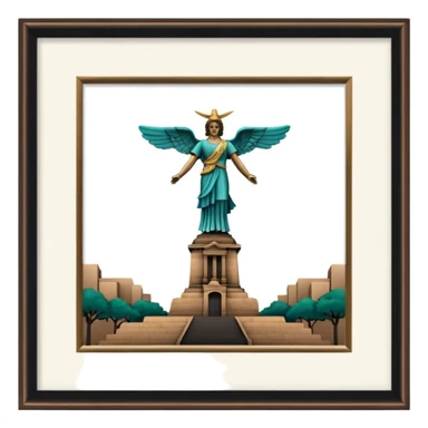 el angel de la independencia monumento(mexico) sticker