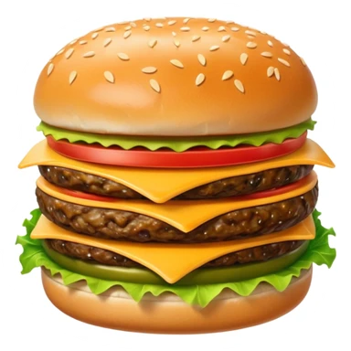 tele moto com hambúrguer  sticker