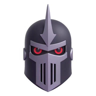 Black Knight head  sticker