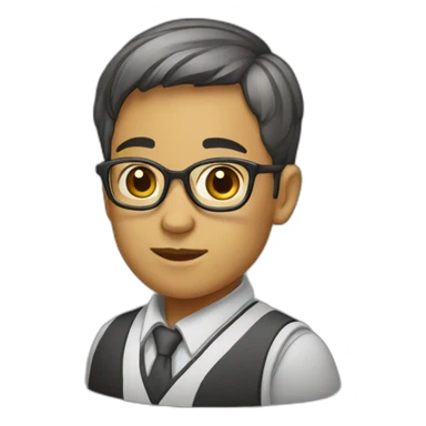 Academic shorthair sticker