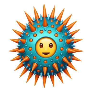  virus with many part sticker