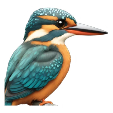 kingfisher sticker