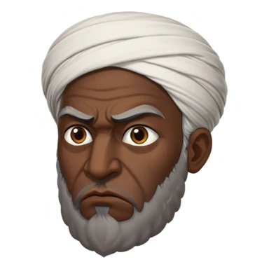 angry Iranian, in profile sticker