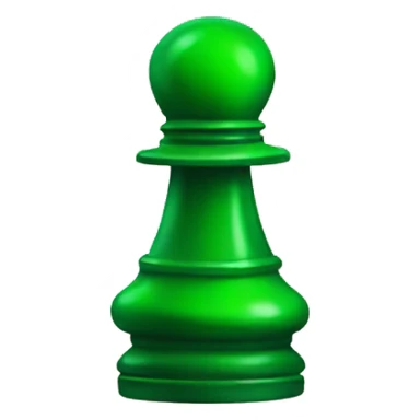 Green pawn  sticker