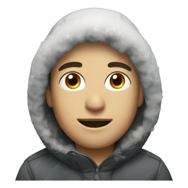 Snowy weather  sticker