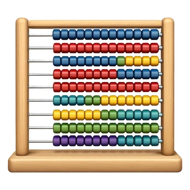 abacus counting device sticker