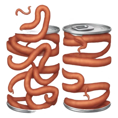 Can of worms sticker