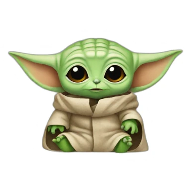 Baby yoda communism  sticker