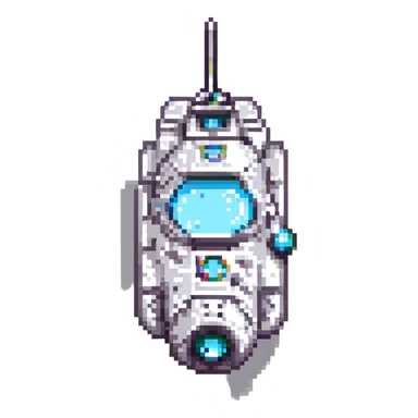 space cruiser, dark theme sticker