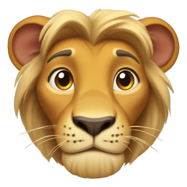 Simba from the lion king  sticker