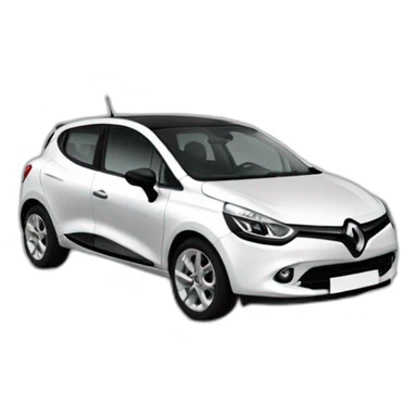 Clio 3 noir  sticker