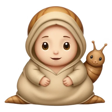 super cute adorable snail sleeping sleep gowns sticker