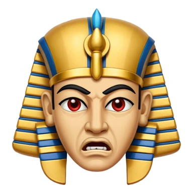 angry pharao sticker