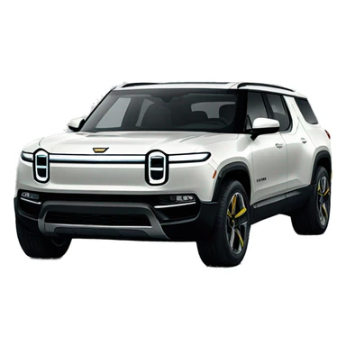Rivian r3 car driving  sticker