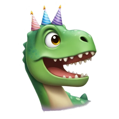 Birthday dinosaur  sticker