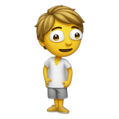 Personne qui dab sticker