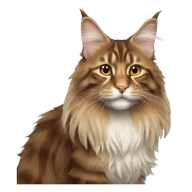 rote Maine-Coon-Katze sticker