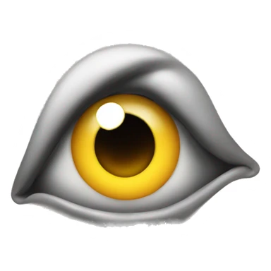 Eyes looking back and forth awkwardly  sticker