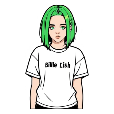 Billie eilish  sticker