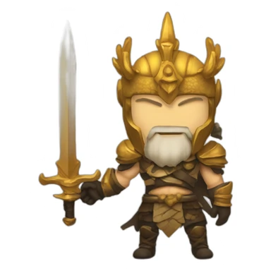ultrakill king minos sticker