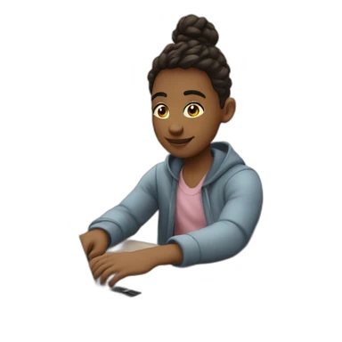 young mentor editing video on laptop sticker