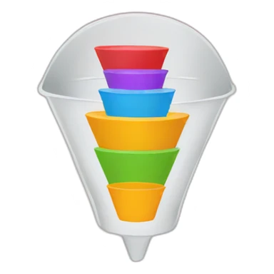 marketing funnel sticker