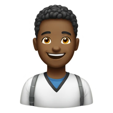 happy student sticker