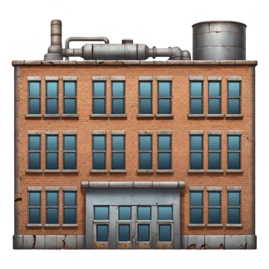 Abandoned factory sticker